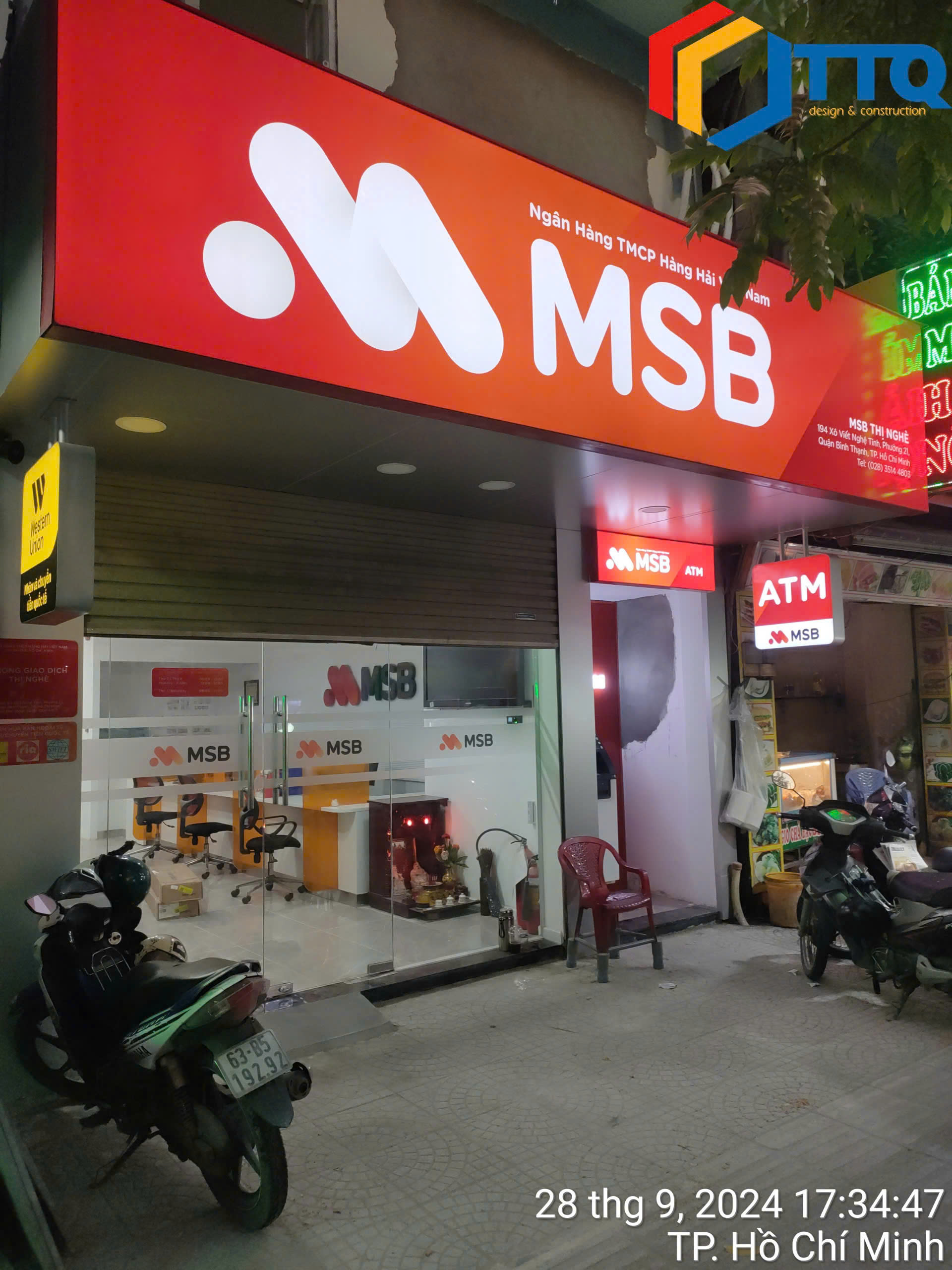 Dự Án Ngân Hàng MSB - Thị Nghè