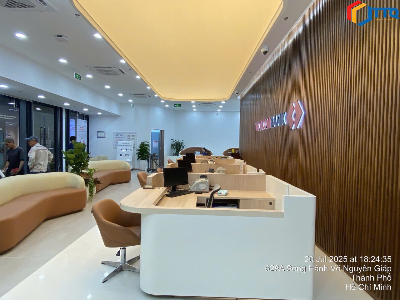 Dự Án Ngân Hàng Techcombank (Indoor)